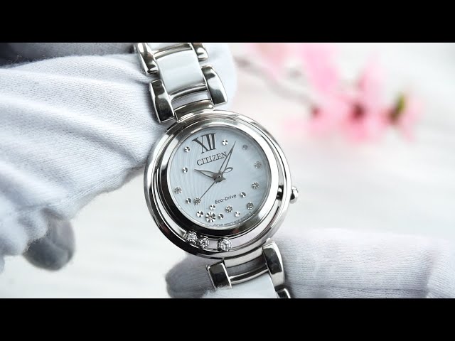 ساعة سيتيزن سن رايز ايكو درايف نسائية - EM0320-83A
