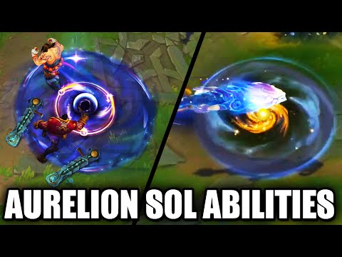 Aurelion Sol Abilities Rework Preview New and Old (League of Legends)