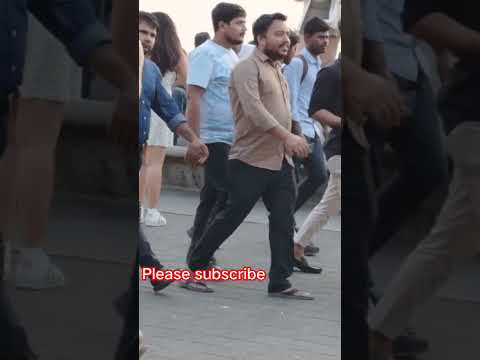 Marine drive beach Mumbai 💙 neelkamal Singh#Bhojpuri#video reels#shot#sarvan #pandit #music #world