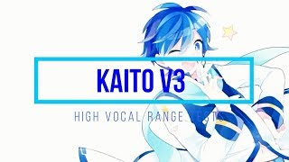 Cover art for 【Kaito V3】 High Vocal Range Tests 【Vocaloid】