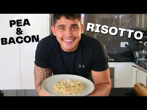 Pea and Bacon Risotto