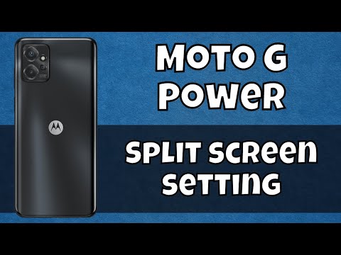 Split screen setting || Use split screen || How to use multiple screen Motorola Moto G Power (2024)