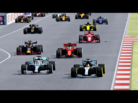 All F1 2019 vs All F1 2018 - Chinese Grand Prix