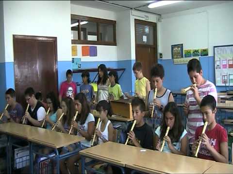 Notas para flauta (ES): On the floor (Jennifer Lopez), notas para flauta