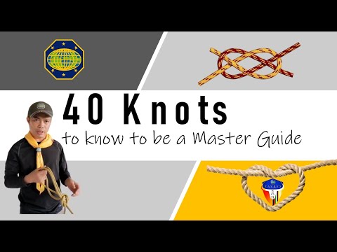 40 Essential Knots for Master Guides/Pathfinders