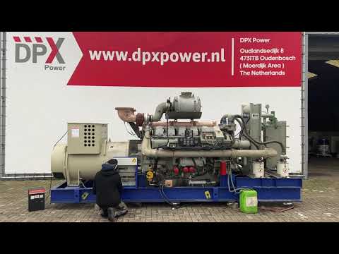 DPX Power: Perkins 4012TAG2 - 1.530 kVA Generator Set - DPX-12345