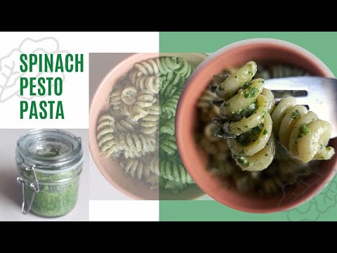 Spinach Pesto Pasta – Quick and easy pesto recipe