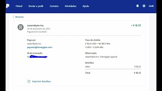 Honeygain Payment Proof