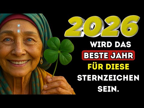 Baba Vanga prophezeite: Das Jahr 2026 wird das beste Jahr für diese Sternzeichen sein.