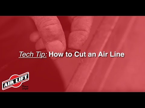 Tech Tip: How to Cut an Air Line