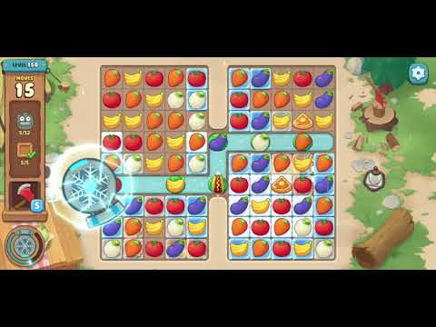 We Bare Bears Match3 Repairs Level 150 - No Boosters