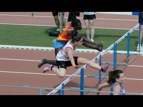 100m Haies TCF - Interclubs 2018 (1er tour) à Rodez