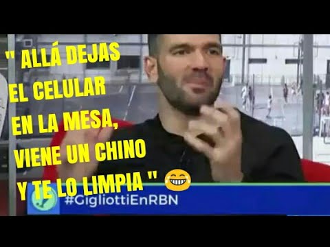 Las divertidas anécdotas de Gigliotti en China