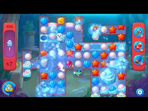 Fishdom Hard Level 9201 (with Double Lightning Booster) @choraelmin