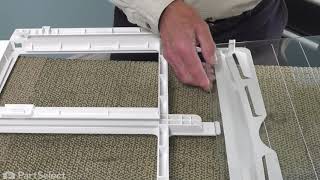 Whirlpool Refrigerator Repair - How to Replace the Shelf Glass Insert (Whirlpool # WP2262441)