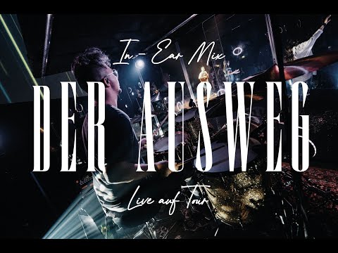 Der Ausweg | Outbreakband live auf Tour | Drum Playthrough | In-Ear Mix