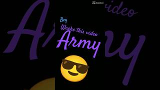 Army please watch this video 📸@Pretty_Playz #army #craft #steeve
