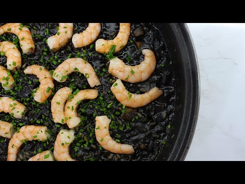 Cómo hacer el ARROZ NEGRO ✔️ Perfecto