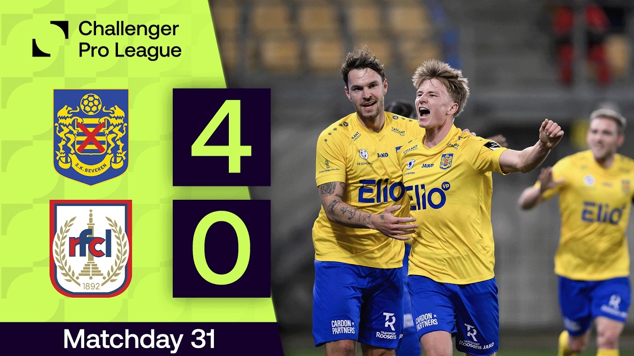 SK Beveren vs R Liège Highlights