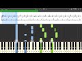 Rob Costlow - Bliss - Piano tutorial and cover (Sheets + MIDI)