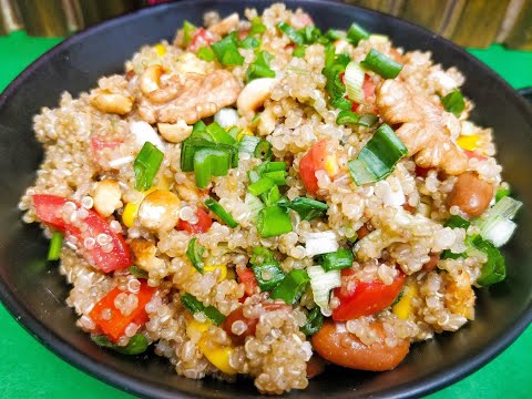 Mexican Quinoa Salad | Healthy Salad Recipe | Quinoa Salad | Mexican Quinoa | Easy Vegetarian Recipe