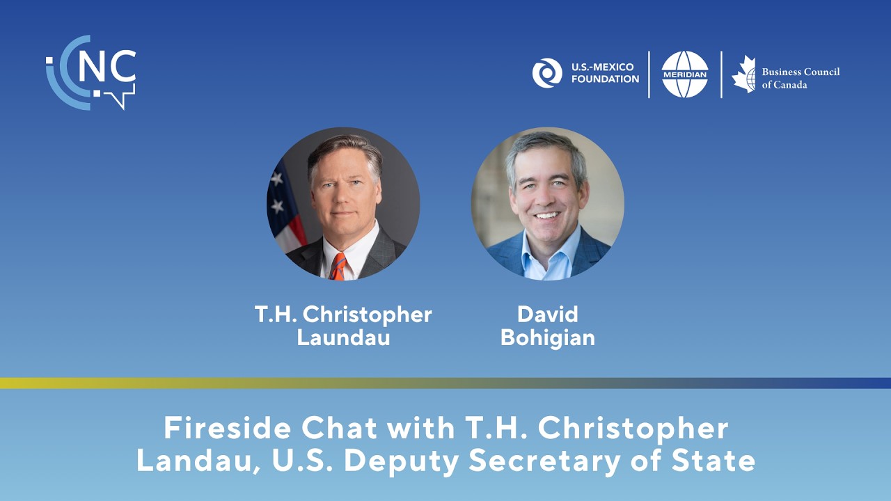 NCMDF 2026 - Fireside Chat with T.H. Christopher Landau, U.S. Deputy Secretary of State
