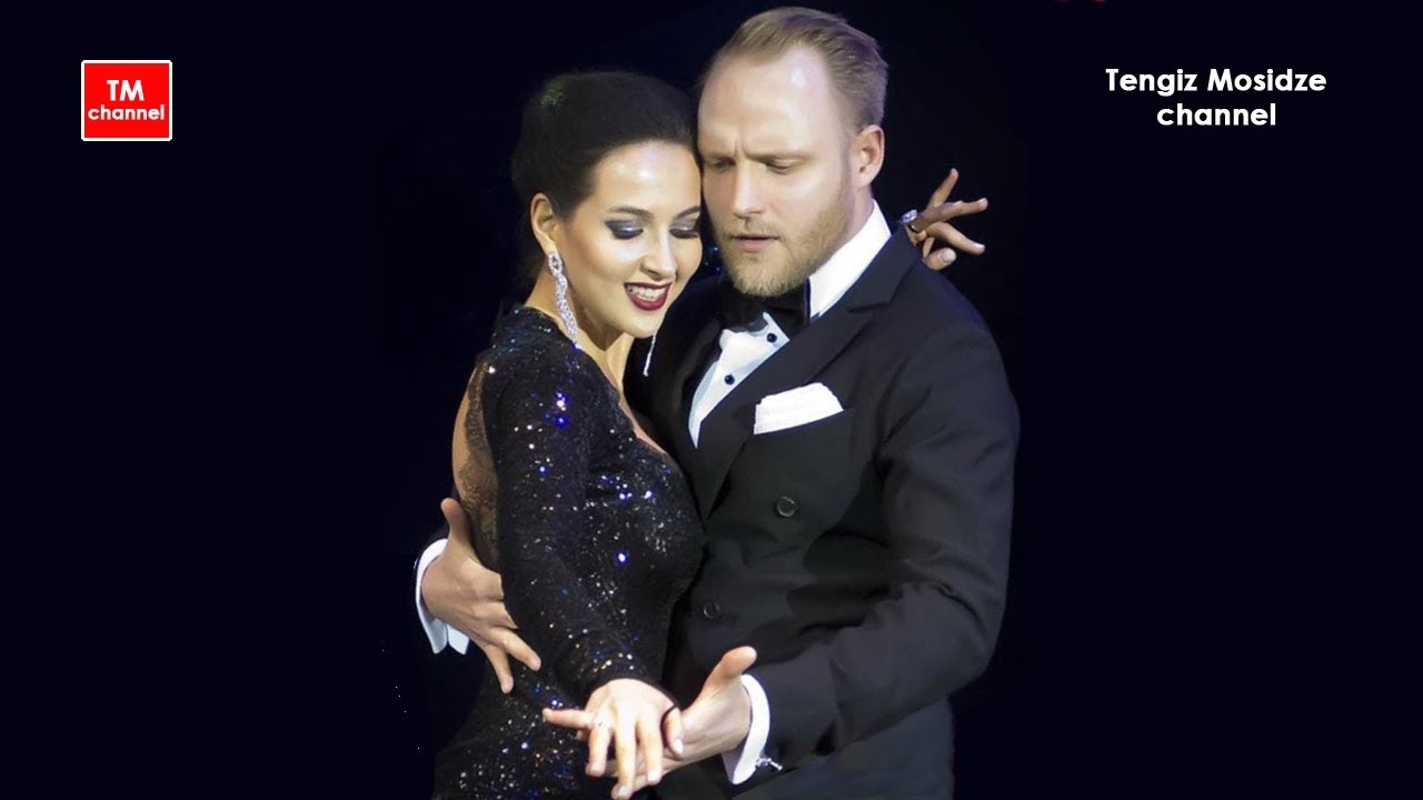 Video thumbnail for Argentine tango “La Tupungatina”. Maria and Alexandr Frolov with “Solo Tango Orquesta”. Танго.