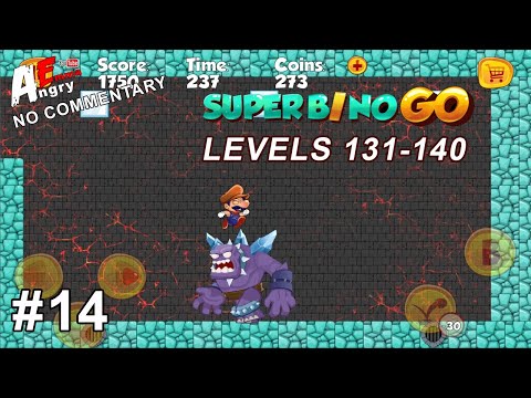 Super Bino Go Gameplay (levels 131-140)