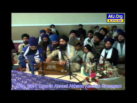 061 Toronto Dec. 2014 Smaagam - Friday Morning Keertan - Bh. Telvinder Singh Jee Toronto