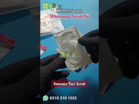 Achieve Salon-Style Glow at Home with MHODS Whitening Facial & Skin Polish Kit Online at eBuy.pk