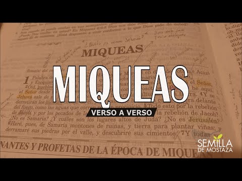 (06) Micah 7 - Who is like the Lord!