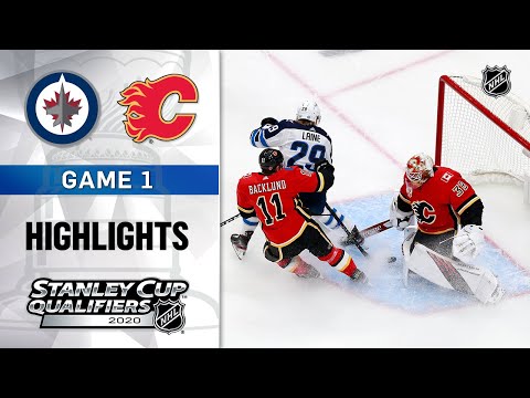 NHL Highlights | Jets @ Flames, GM1 - Aug. 1, 2020