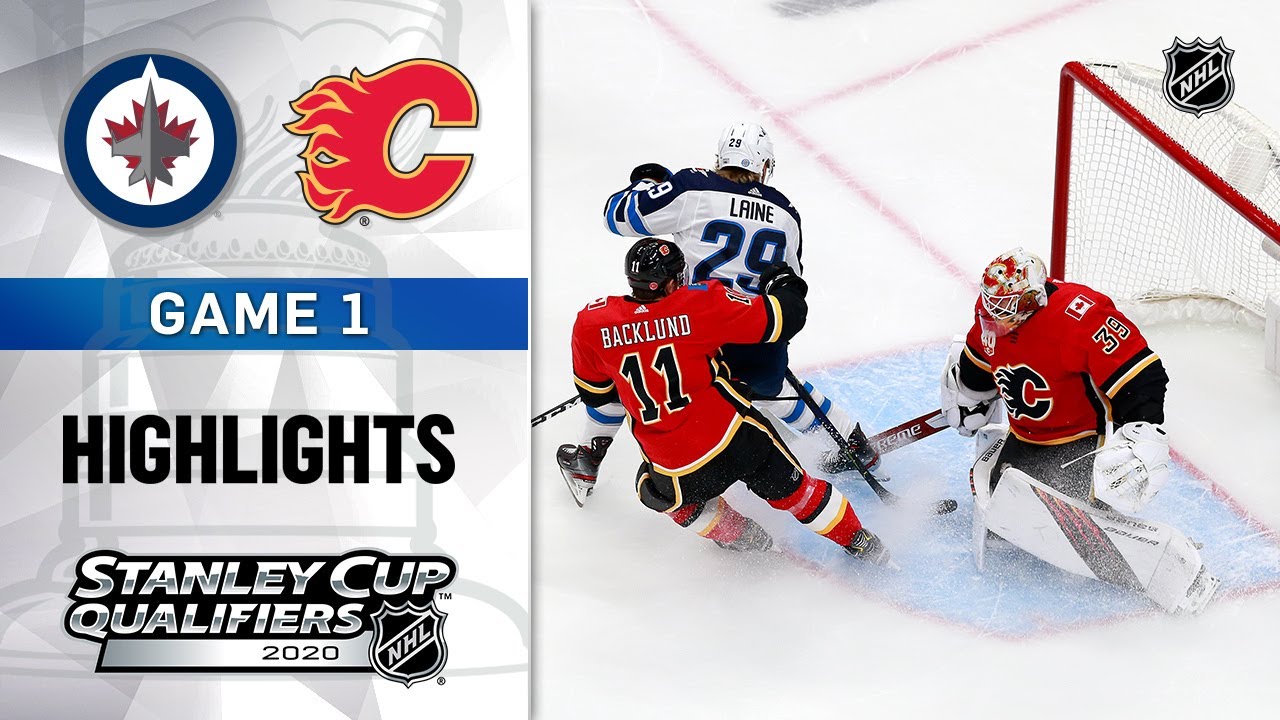 NHL Highlights | Jets @ Flames, GM1 - Aug. 1, 2020