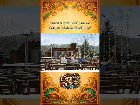Un viaje en el tiempo al Festival de Cosquín #cordoba #cosquin #folklore #musica #argentina #retro