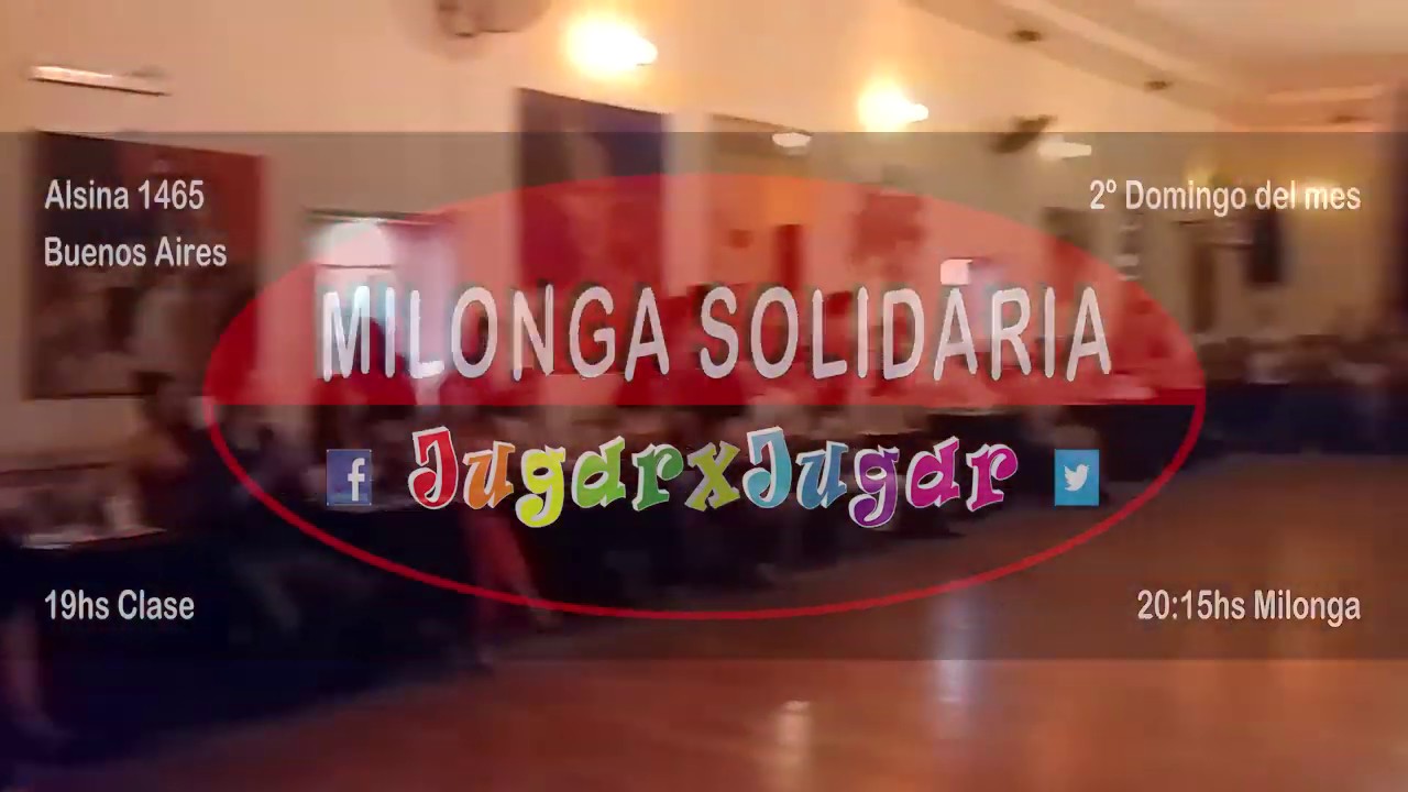 Carolina Couto - Pablo Rodríguez. T3. Milonga Solidaria JugarxJugar.