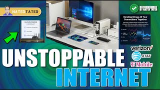 ✅ Unstoppable Internet - Multi-WAN Bonded Dual Carrier Service And UPS Battery Backup Power