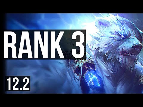 VOLIBEAR vs GRAGAS (JNG) (DEFEAT) | Rank 1 Voli, Rank 3, 15/4/16, Dominating | TR Challenger | 12.2