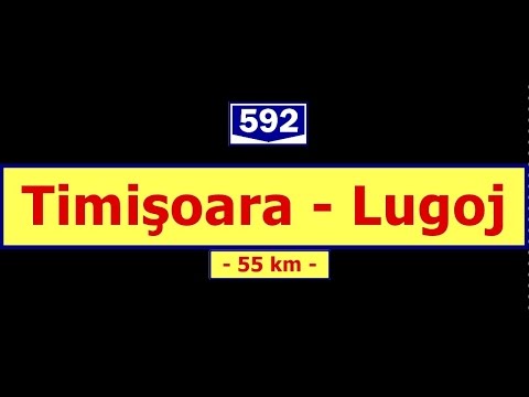 DJ 592: Timişoara - Buziaş - Lugoj (Aug. 31, 2016)