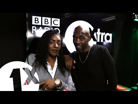 Claire Angel sings over a bag of riddims for Seani B