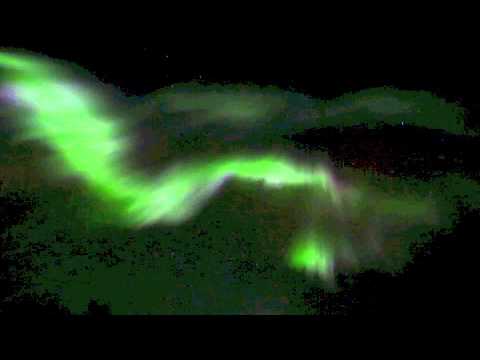 Lofoten folkehøgskole, dansende nordlys