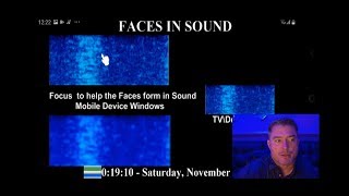 Creating Paranormal Faces in Sound - By Singing! A Form of Trance