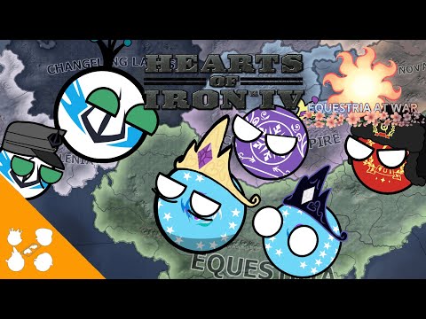 The Alicorn Sisters! Multiplayer Hearts Of Iron 4: Equestria At War EP:13 MLP EAW