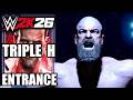WWE 2K26 Triple H Entrance Cinematic