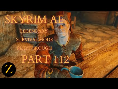 Skyrim Anniversary Edition / Legendary Difficulty Survival Mode Part 112 - The Night Mother??