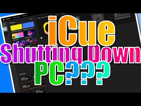 Is iCUE Shutting Down Your PC??? --  Corsair iCUE LINK Alerts Could be the Culprit!