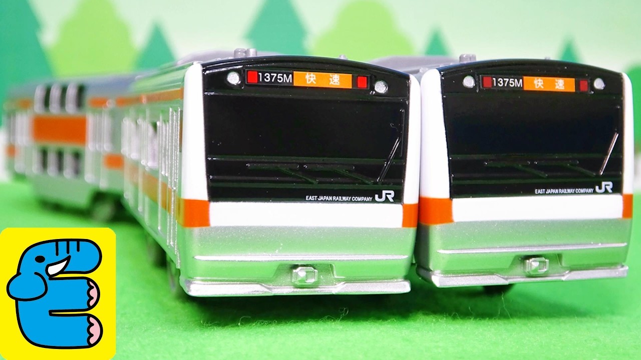 プラレール E233系中央線2階建てグリーン車 改造 Plarail Upgrade Series E233 Chuo Line Double-decker Green Car [Eng Subs]