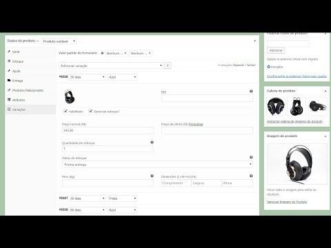 Virtuaria Treinamento - Produtos Variáveis
