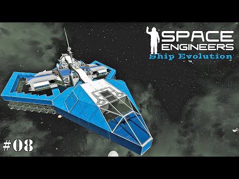 Space Engineers: Ship Evolution -  Starting The Double Decker Design EP8