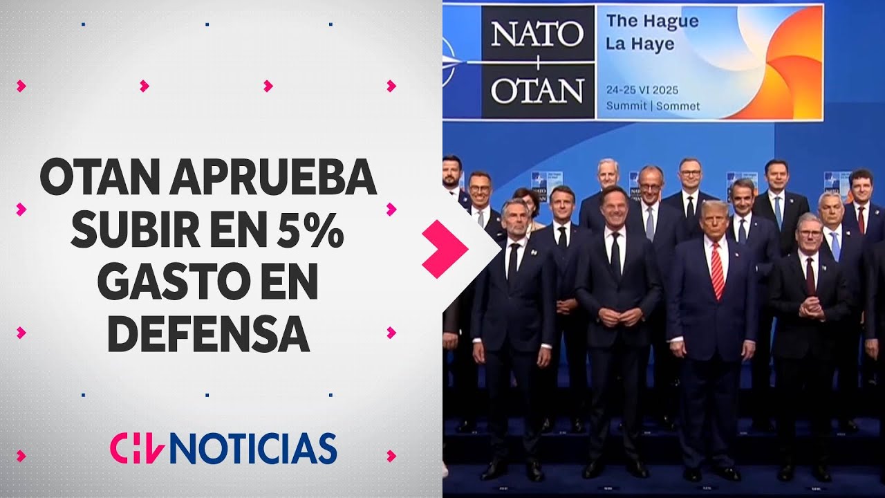 La OTAN aprueba elevar el gasto en Defensa al 5% del PUB, el mayor aumento en la historia