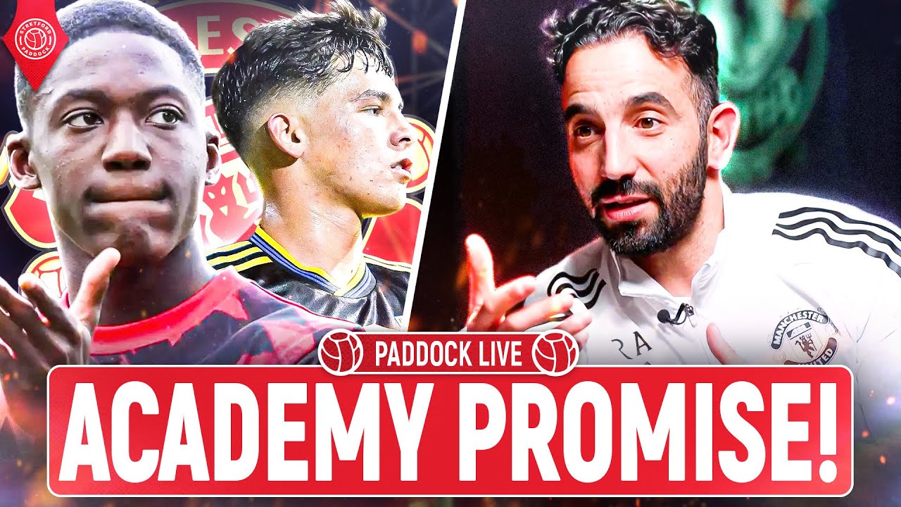 Ruben Amorim Makes BIG STATEMENT On Academy Involvement! | Paddock LIVE
